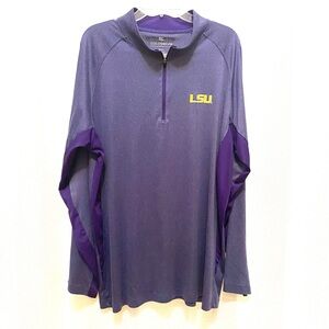Men’s COLOSSEUM LSU quarter-zip top